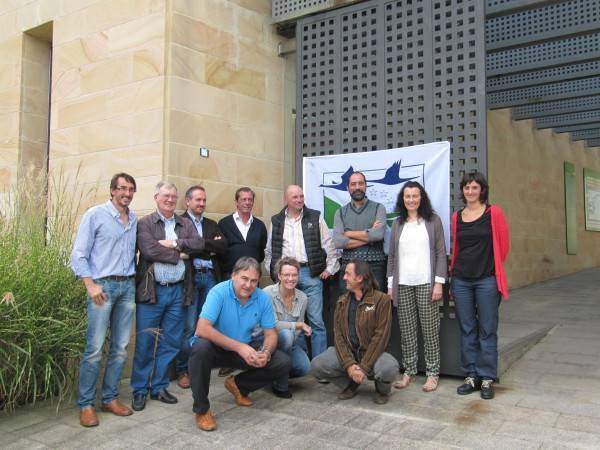 Asistentes a la reunión inicial del proyecto LIFE+ARCOS