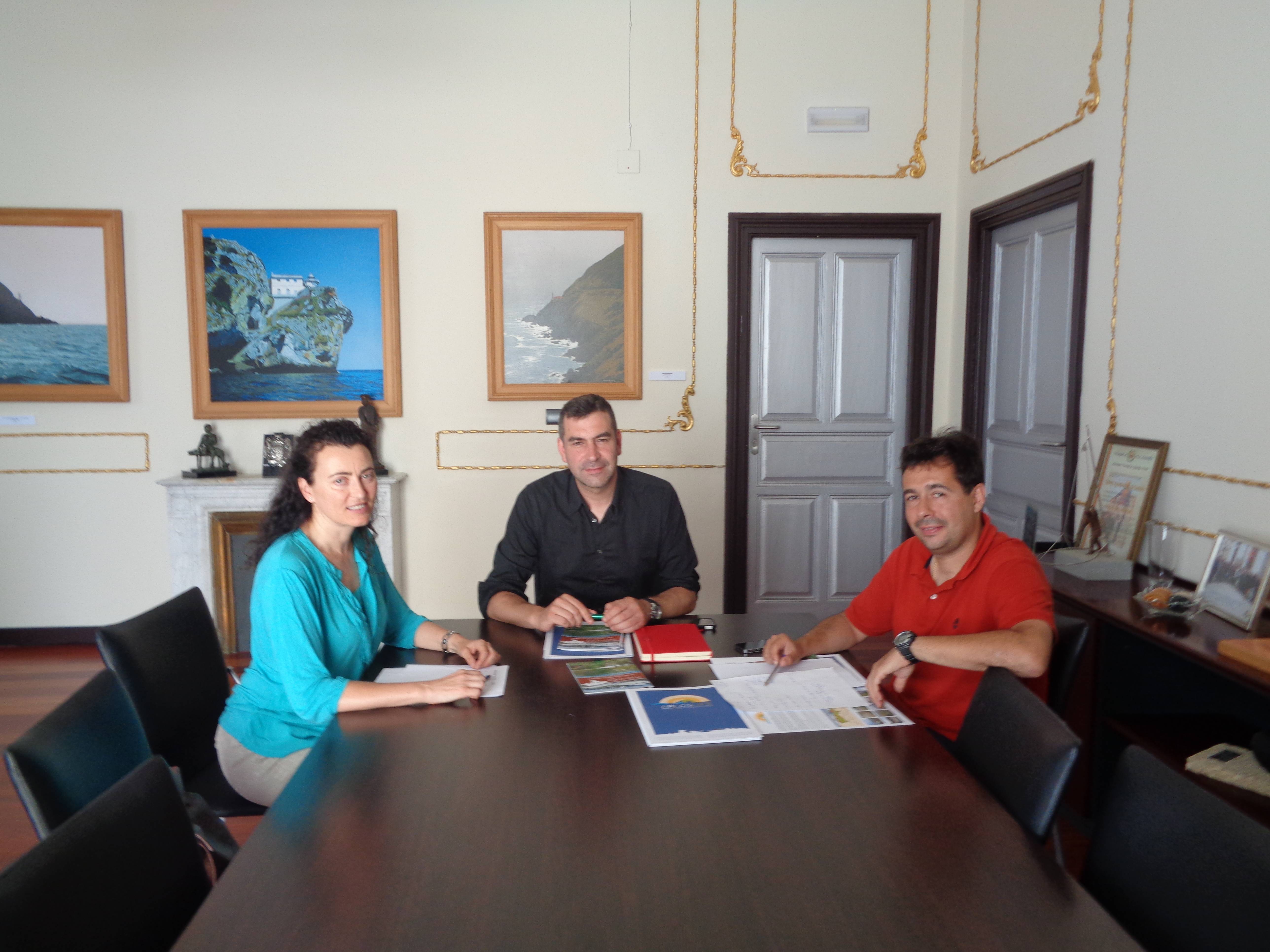 Life+ARCOS held a meeting with the authorities of the Santoña Council