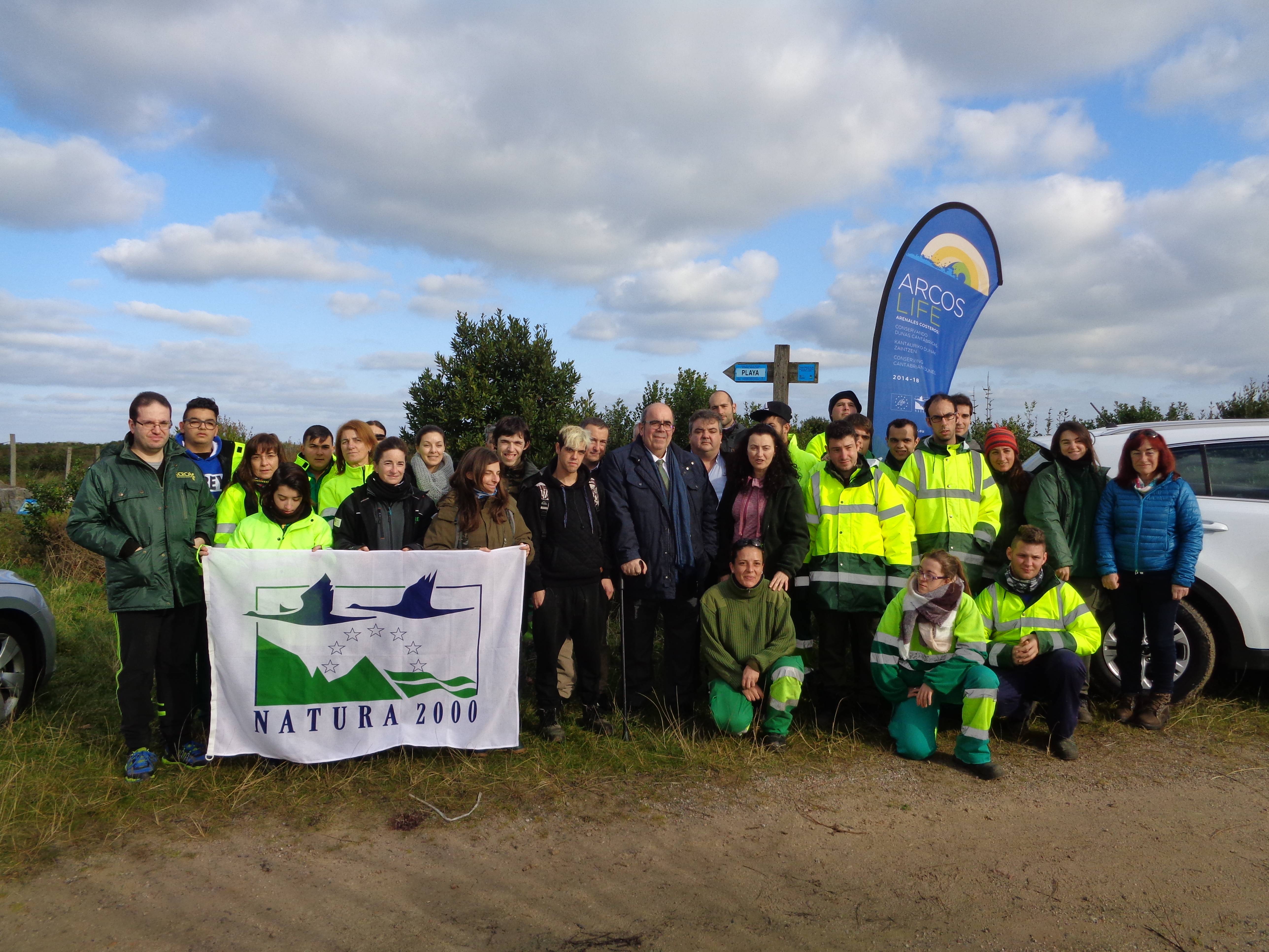 Life+ARCOS closes 2017 with a new volunteers action in Cantabria conducted by AMICA-SAEMA, AMPROS and SERCA