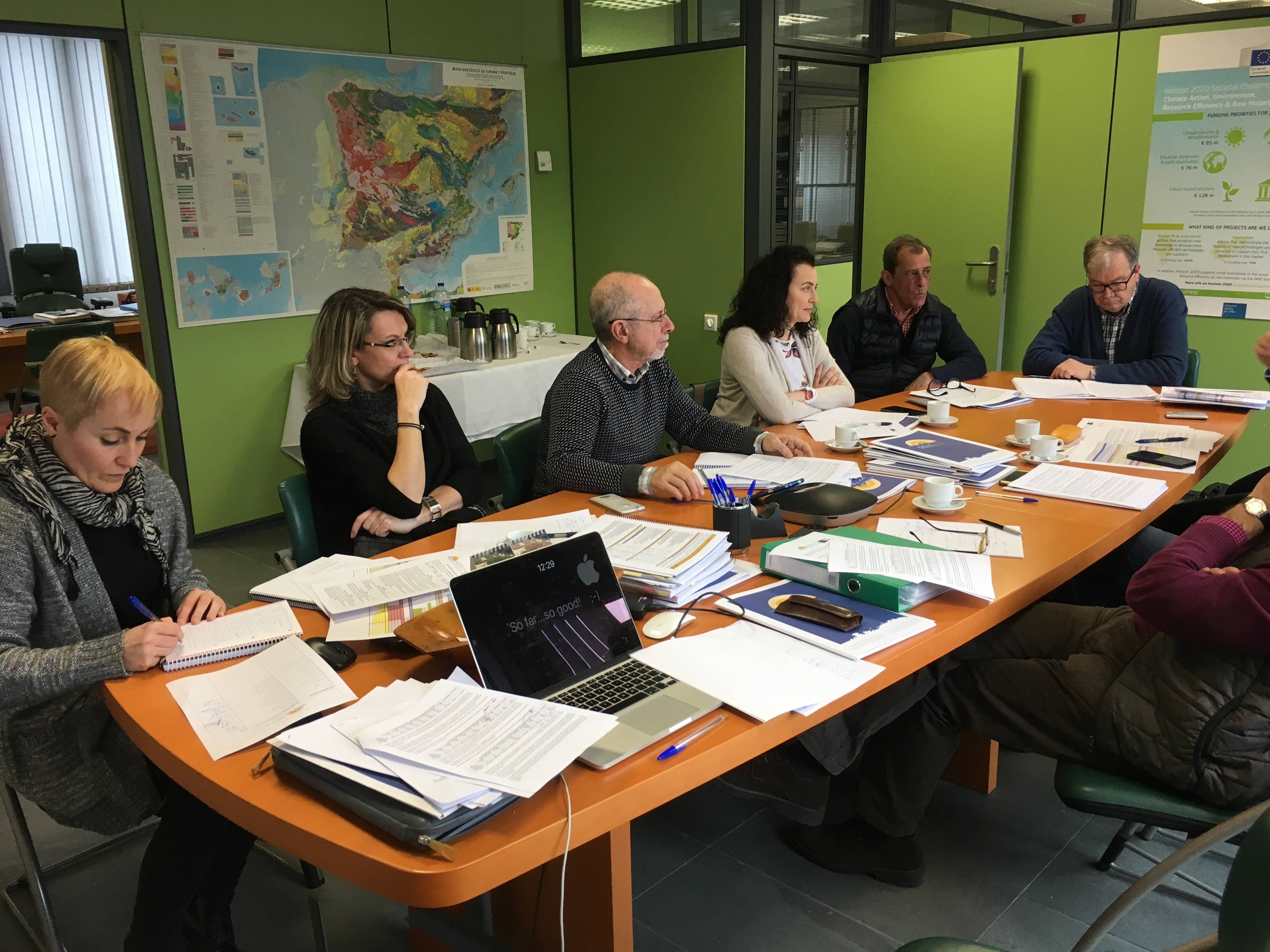 Life+ARCOS General meeting prior to the Mid-term report submit, hosted in the INDUROT headquarters in Mieres, Aturias.