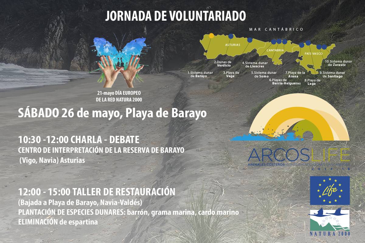 Join us to celebrate the Natura 2000 day in Barayo (Asturias) on 26th of May