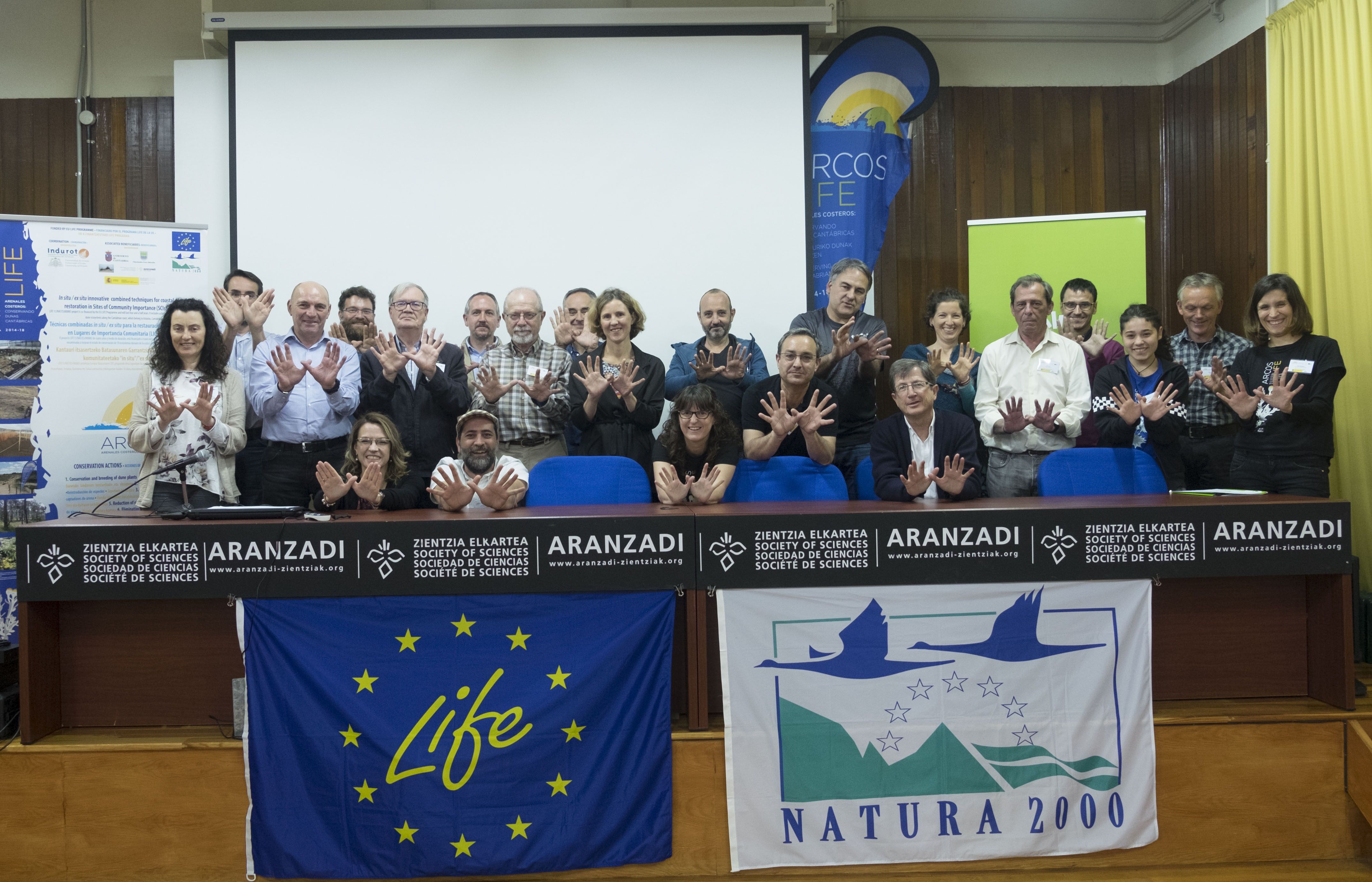 This is how the Final Life+ARCOS Seminar went, held in Donostia (1/2)