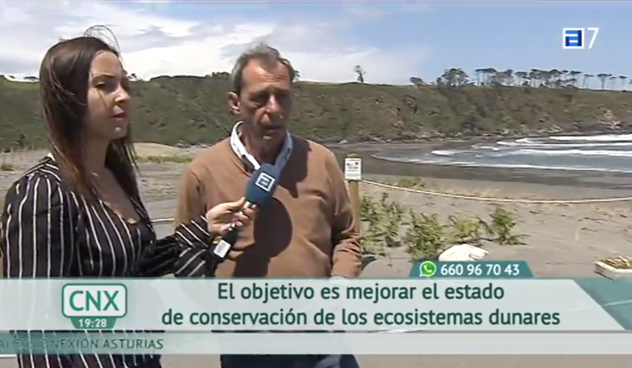 El programa Conexión Asturias (RTPA) se hace eco de las últimas acciones en Barayo